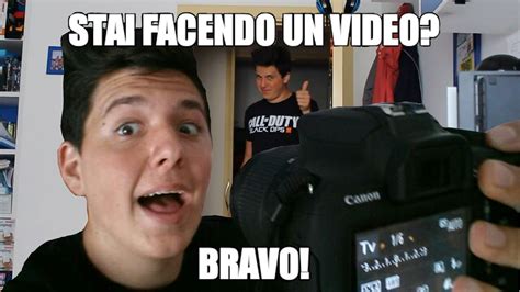 stai facendo un video bravo video